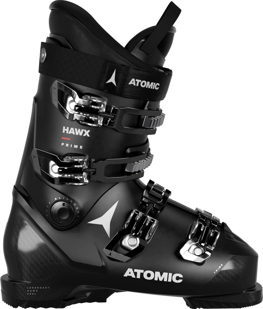 Imagen de las Botas de esquí Atomic Hawx Prime en Black/White: rendimiento y estilo en una bota de esquí de alta calidad.