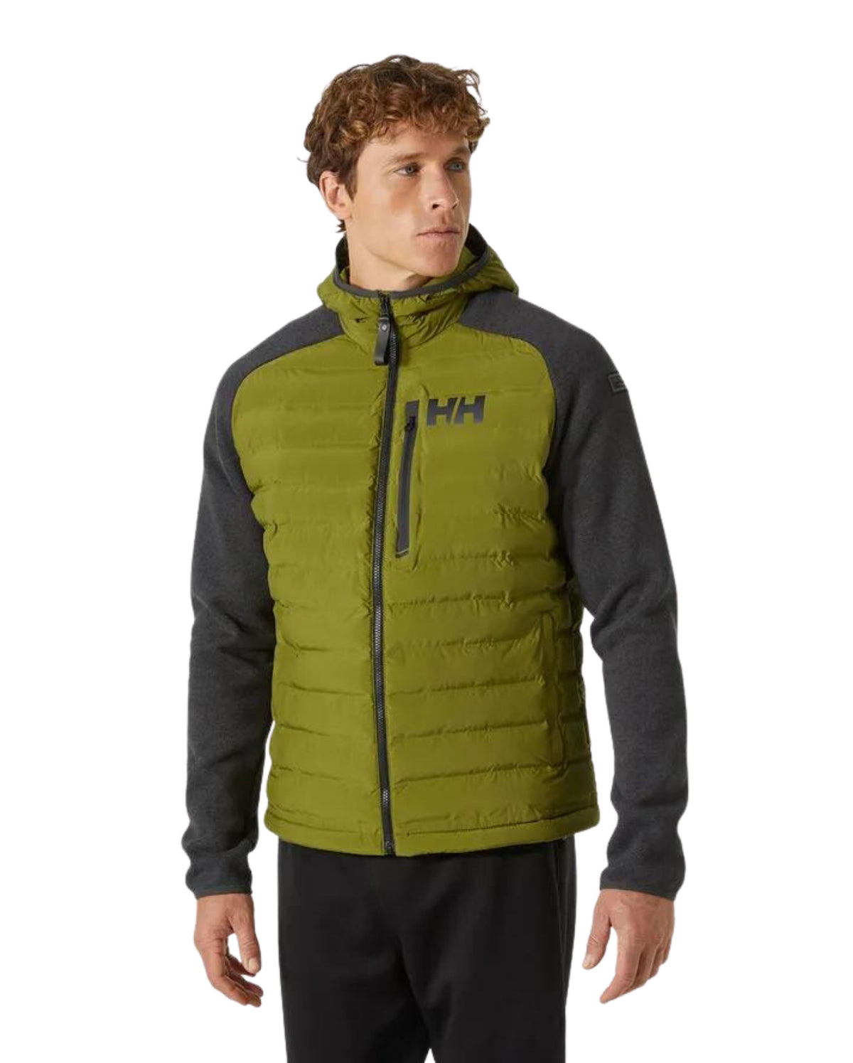 【HELLY HANSEN】フリース　カーキ Chaqueta Helly Hansen Arctic Ocean Hybrid Insulator Olive Green