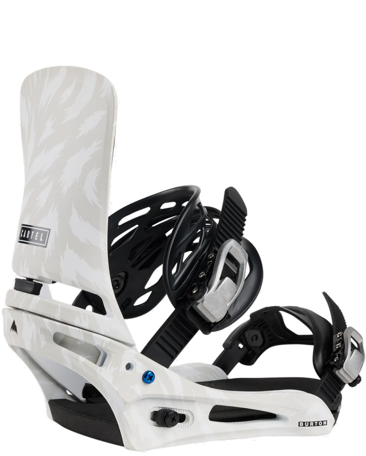 Burton Cartel re:Flex ホワイト Fijación Burton Cartel Re:Flex Grey White | Nivalis | Esquí y