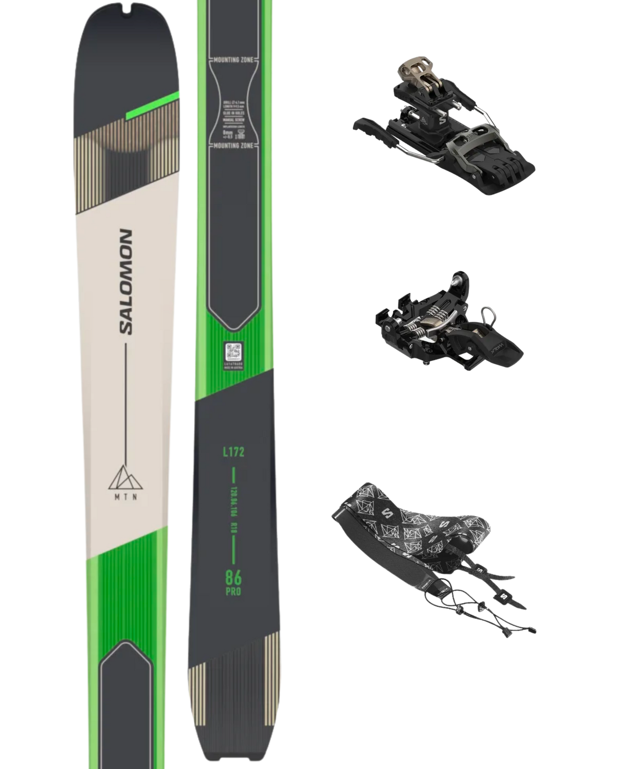 Atomic Backland 80 PT pack Atomic Tour bindings Atomic