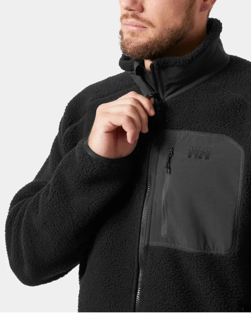 Pullover Helly Hansen Panorama Pile Block Jkt Black