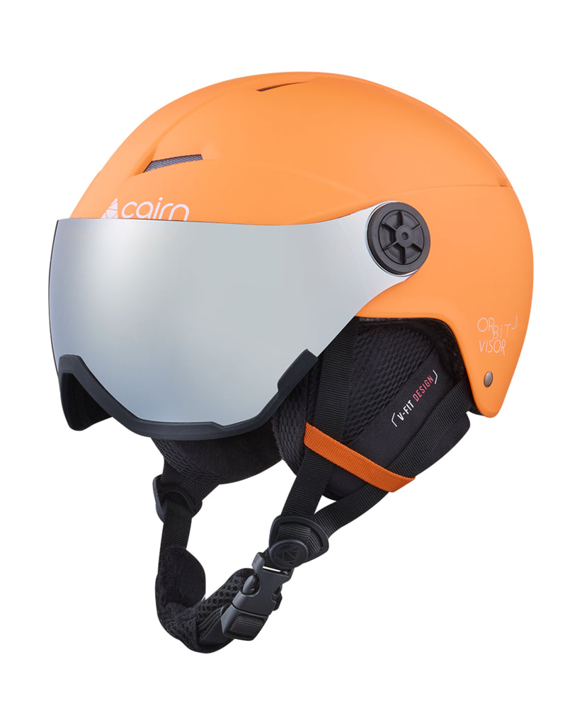 Casco Cairn Orbit Visor JR Orange