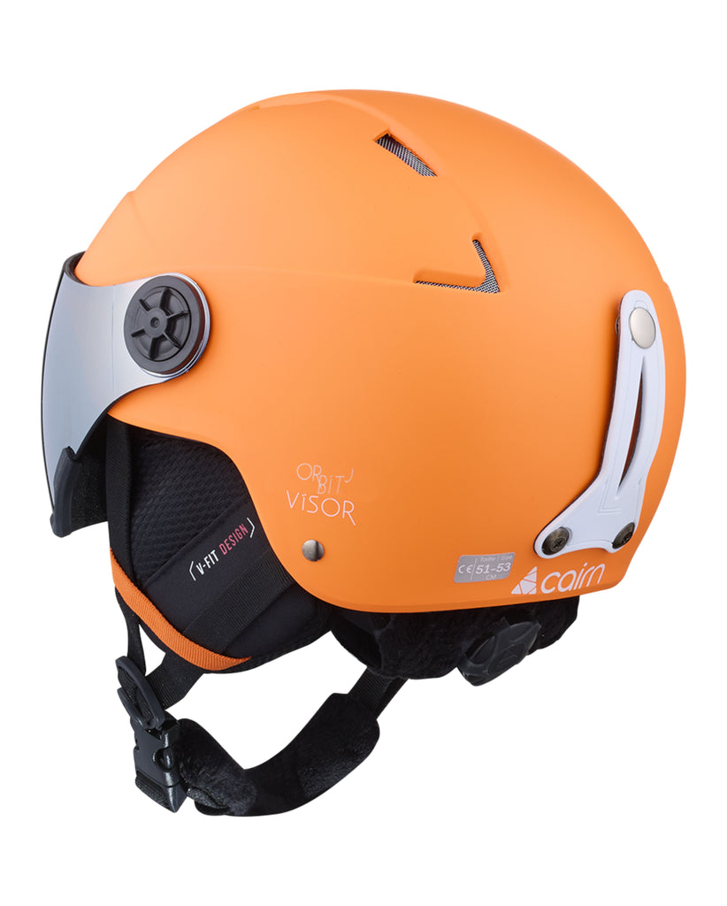 Casco Cairn Orbit Visor JR Orange