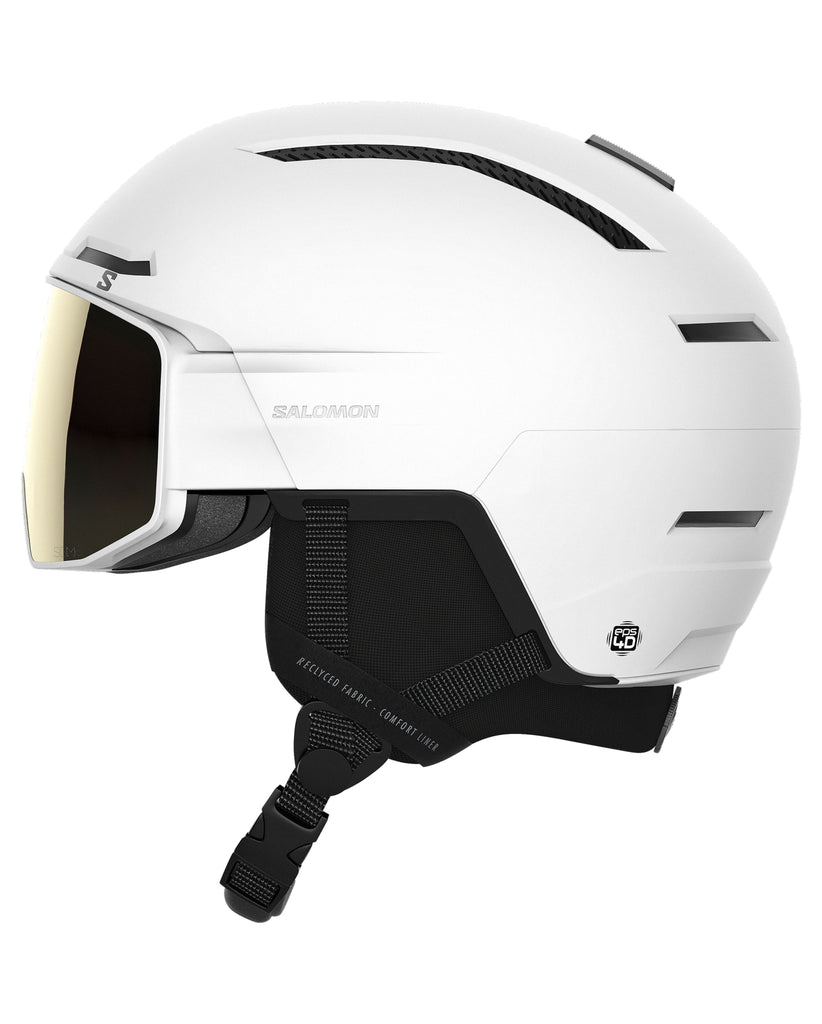 Casco Salomon Driver PRO Sigma White