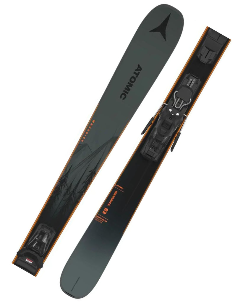 Esquís Atomic Maverick 83 + Fijaciones M10 GW Mtgreen