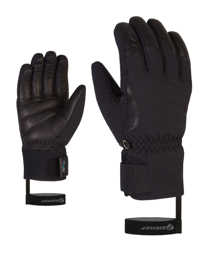 Guantes Ziener Kale AS W Black