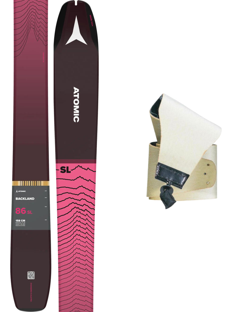 Pack Atomic Esquí Backland Woman 86 SL  + Pieles Atomic Hybrid