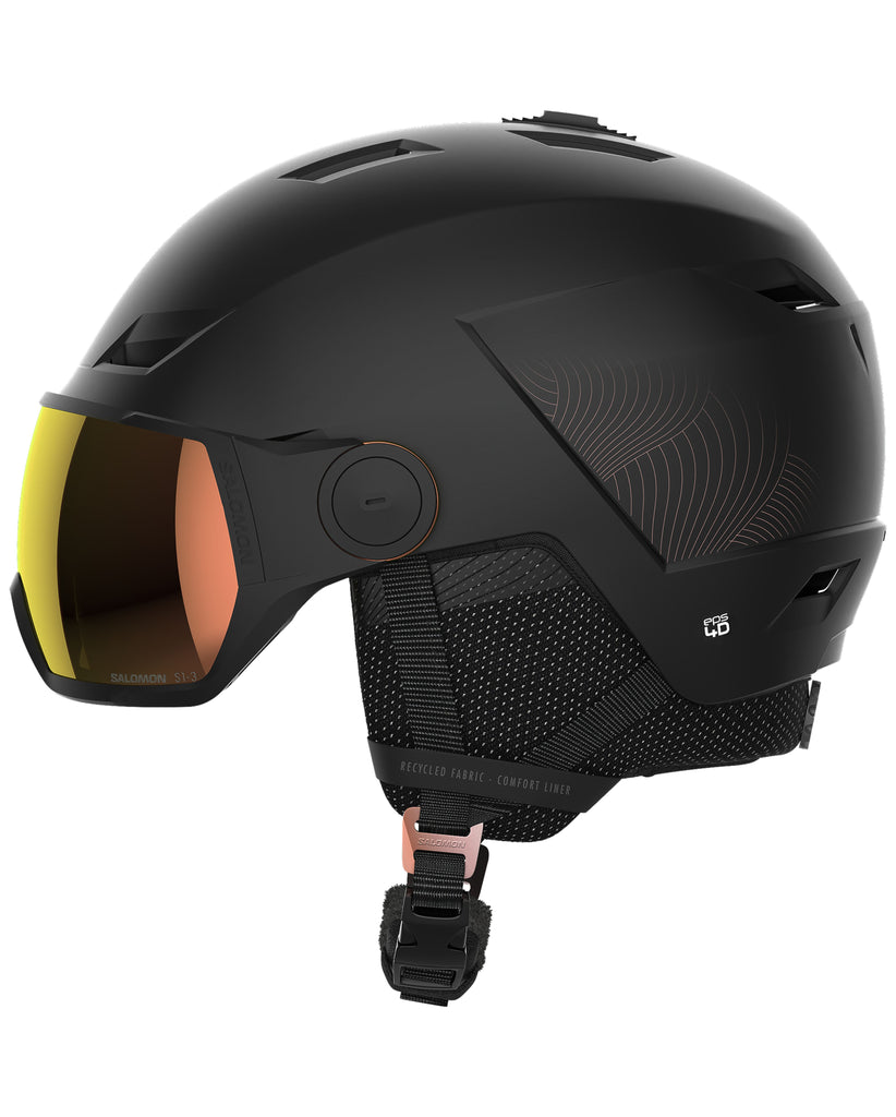 Salomon Icon LT  W Visor Photo Bk PG