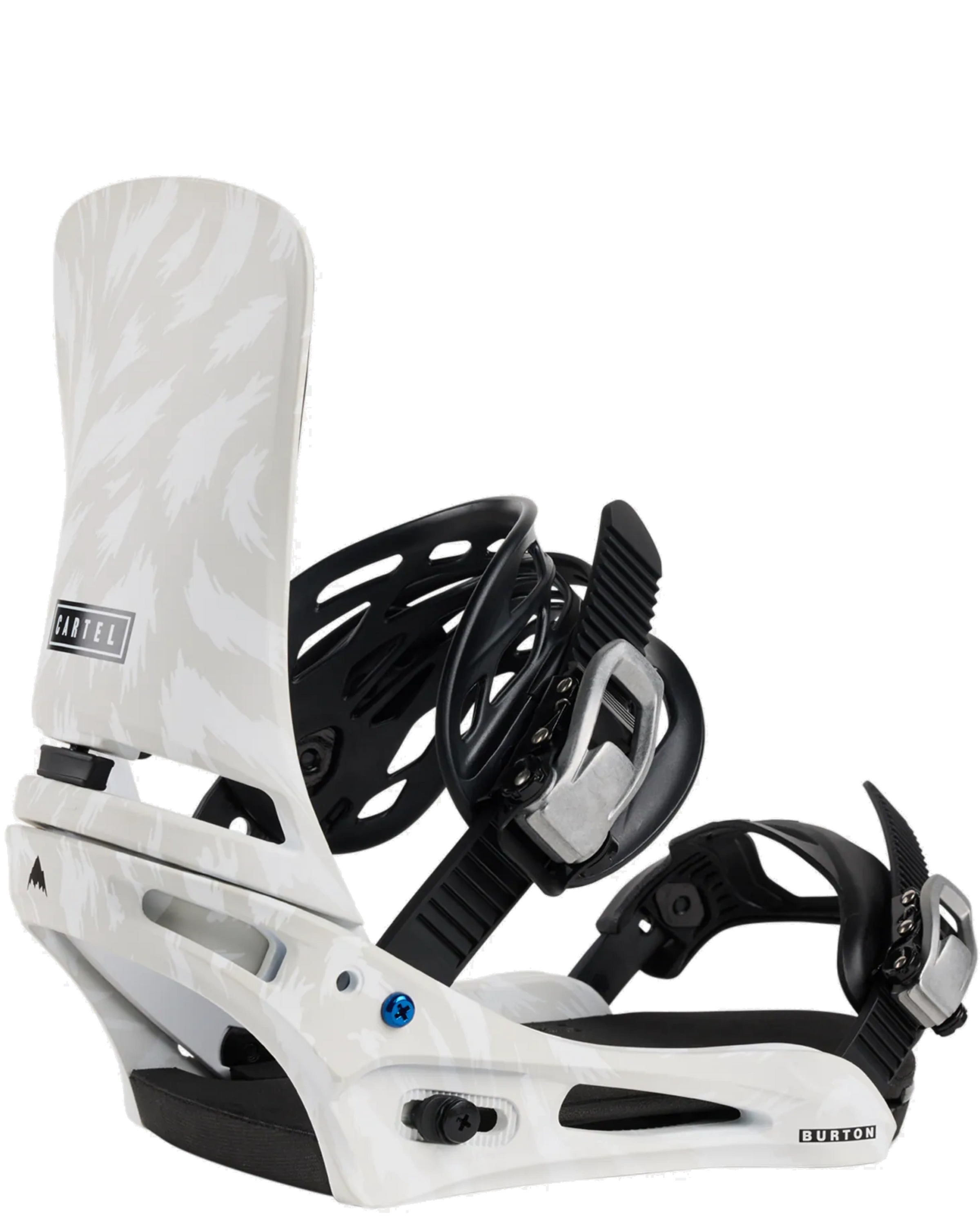 Fijación Burton Cartel Re:Flex Grey White | Nivalis | Esquí y