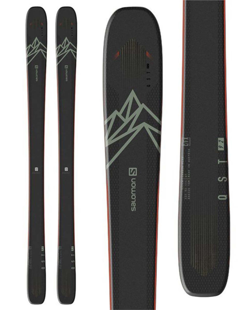 Esquís Salomon QST 92 + Fijación Atomic Warden 11 Black Gold