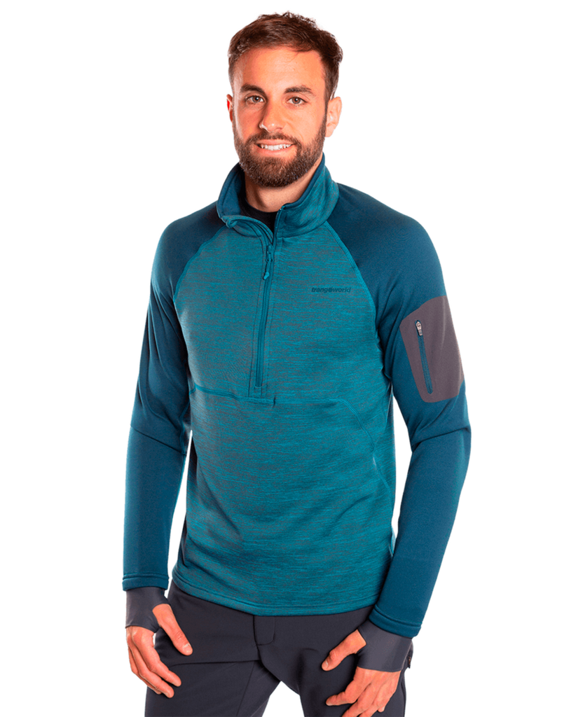 Pullover Trangoworld Chiasso Azul Mar