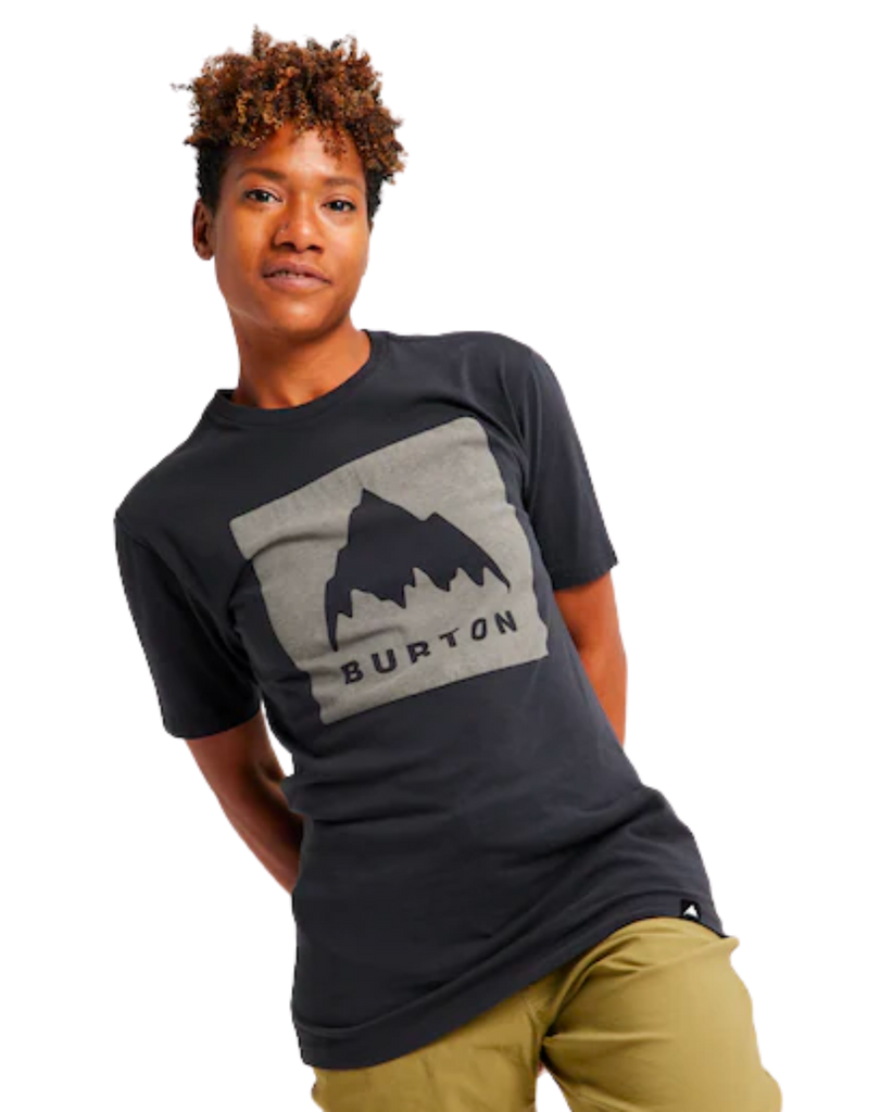 Camiseta Burton Classic Mountain High True Black