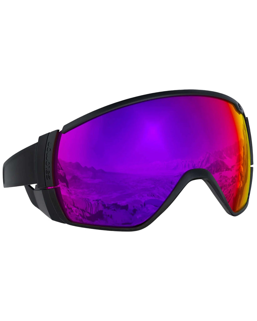gafas ski salomon S/view Unisex Goggles Snowboarding, Extended Field of View, Visual Acuity and Glare and No More Fog Up, Blue, One Size Sports Snowboard Salomon Gafas Esqui Recambio
