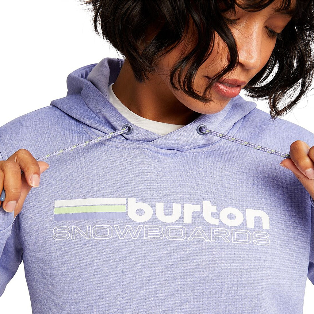 Sudadera Burton Oak W Foxglove Violet